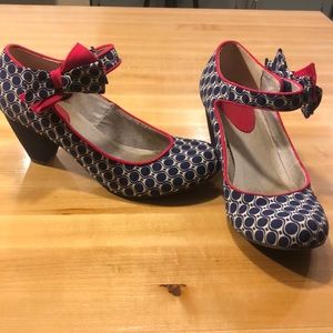 Ruby Shoo Vintage Style Heels 39